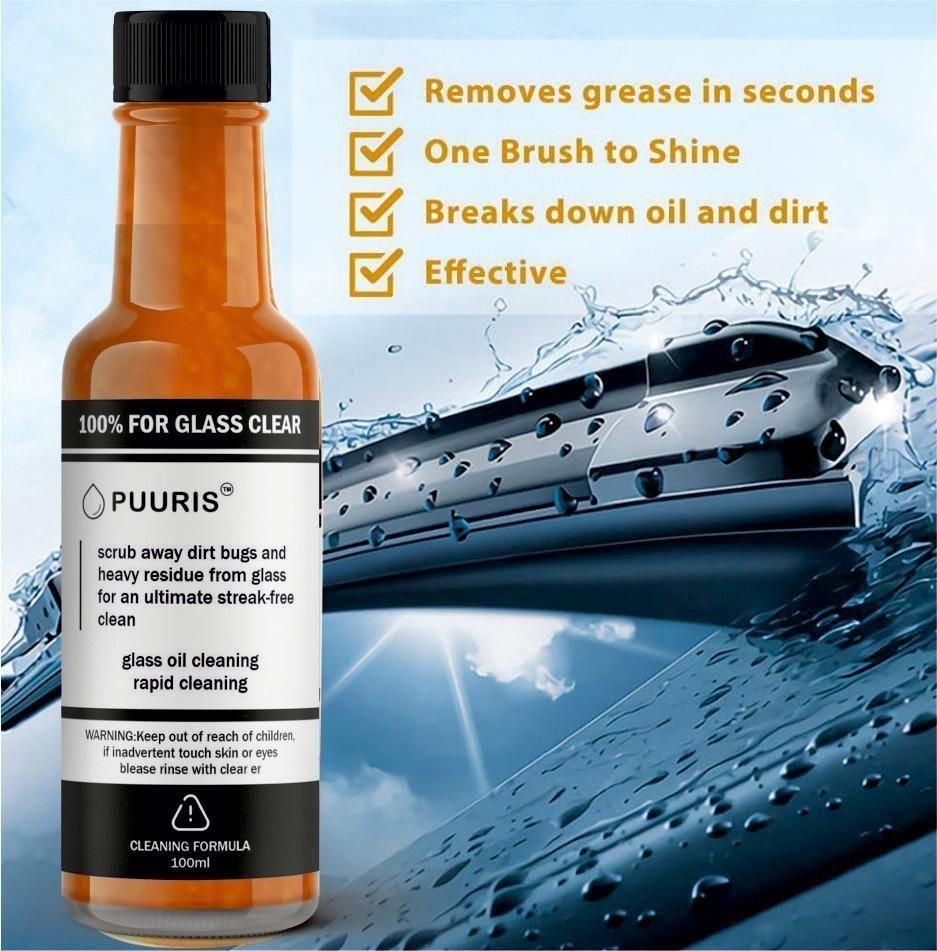 Crystal Clear Glass Cleaning Agent 100ml
