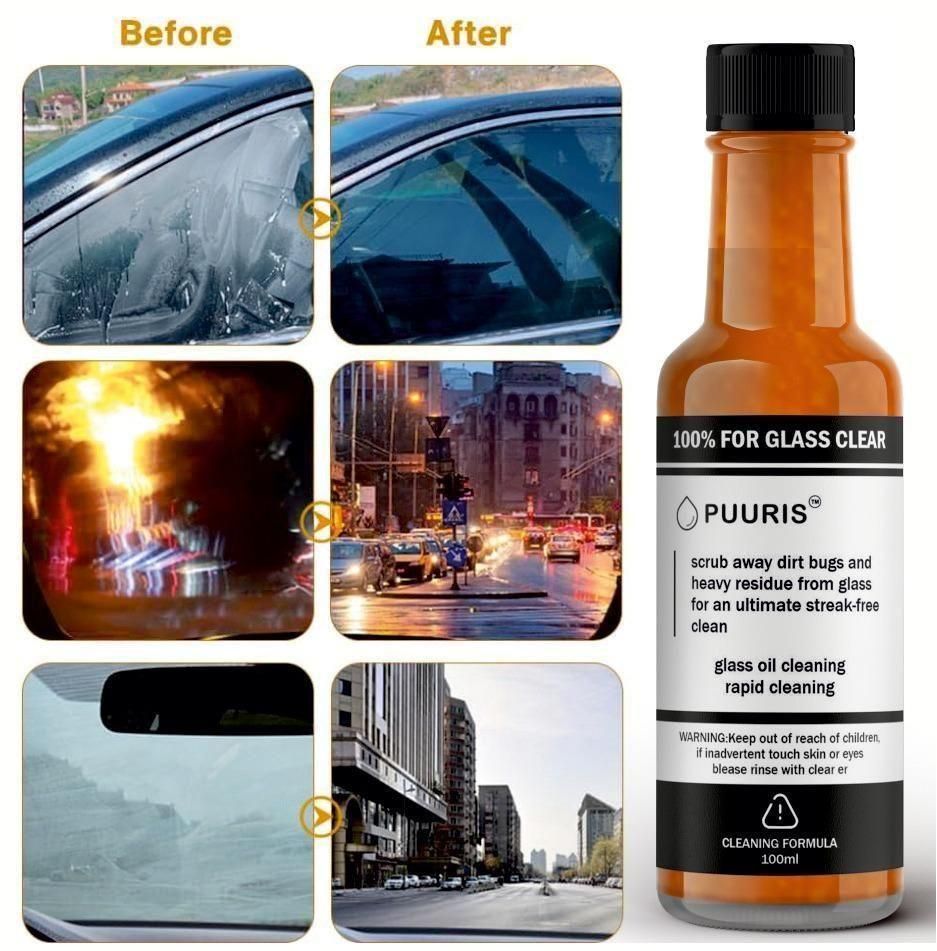 Crystal Clear Glass Cleaning Agent 100ml