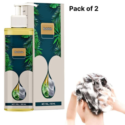 Pure Plant Extract For Grey Hair Color Bubble Dye (Pack of 2)