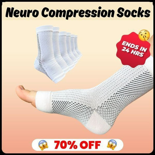 🤩 Pain Relief Compression Neuropathy Socks [Buy 1 Get 1 Free]