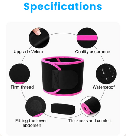 Adjustable Waist Trimmer Belt